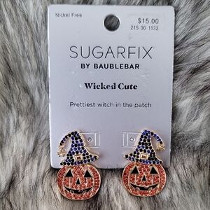 Sugarfix by BaubleBar  Halloween Pumpkin Earrings